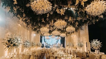 Indoor wedding