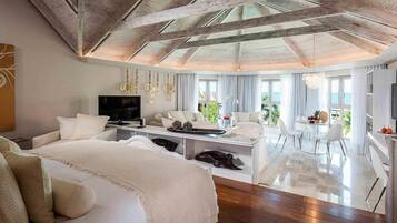 Suite, 1 King Bed, Ocean View (Legend Suite) | Premium bedding, down comforters, minibar, in-room safe