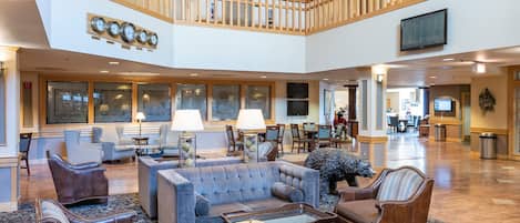 Sala de estar en el lobby