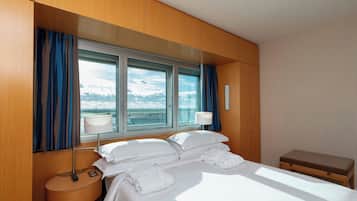 Suite Junior, 1 lit double | Literie de qualité supérieure, minibar, coffres-forts dans les chambres