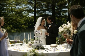 Espace de mariage à l’extérieur