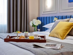 Suite presidencial, 1 habitación | Ropa de cama de alta calidad, minibar, caja fuerte y escritorio