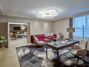 Presidential Suite, 1 Bedroom | Living area
