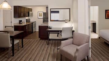Egyptian cotton sheets, premium bedding, pillow-top beds, desk