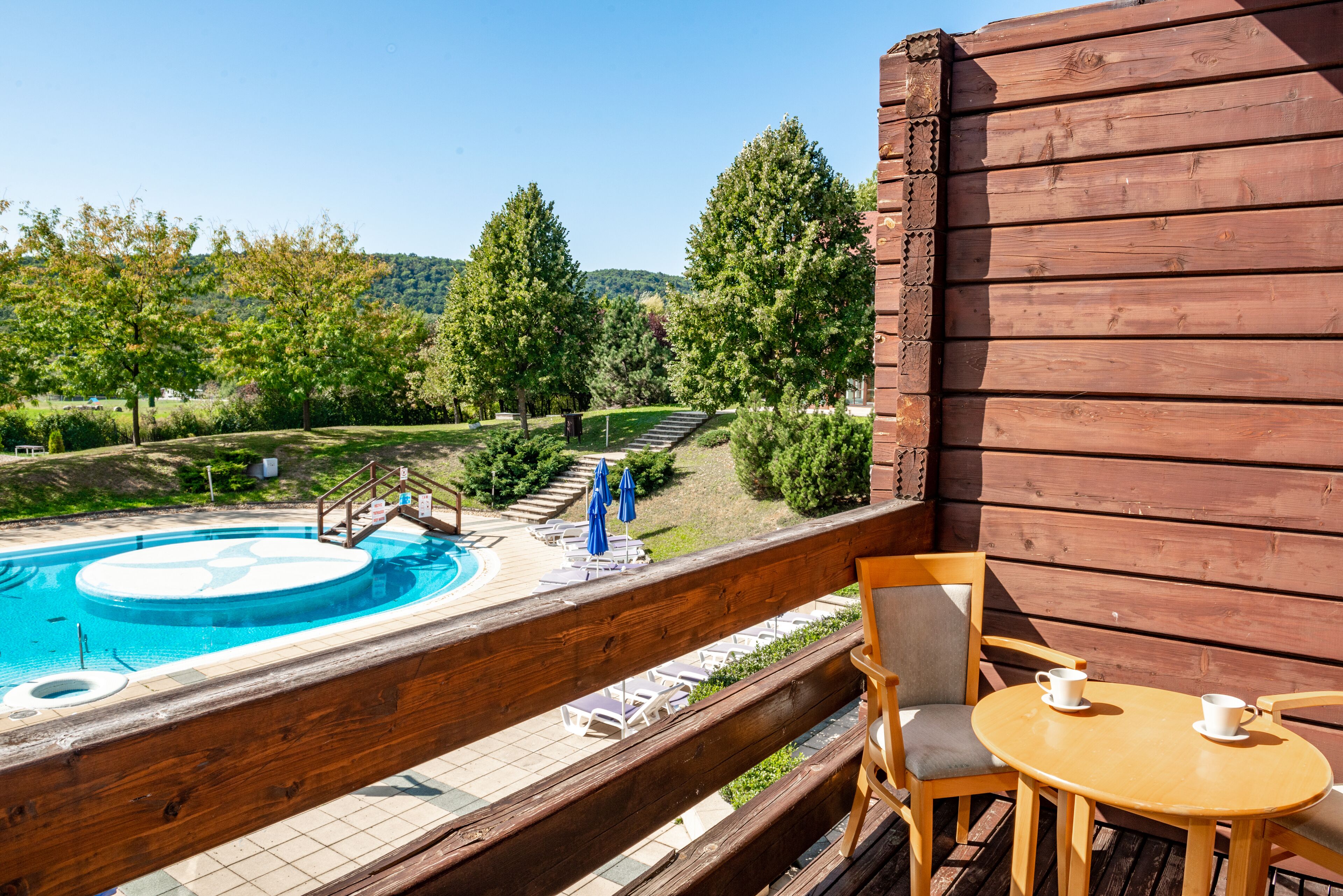 バルコニーからの眺望