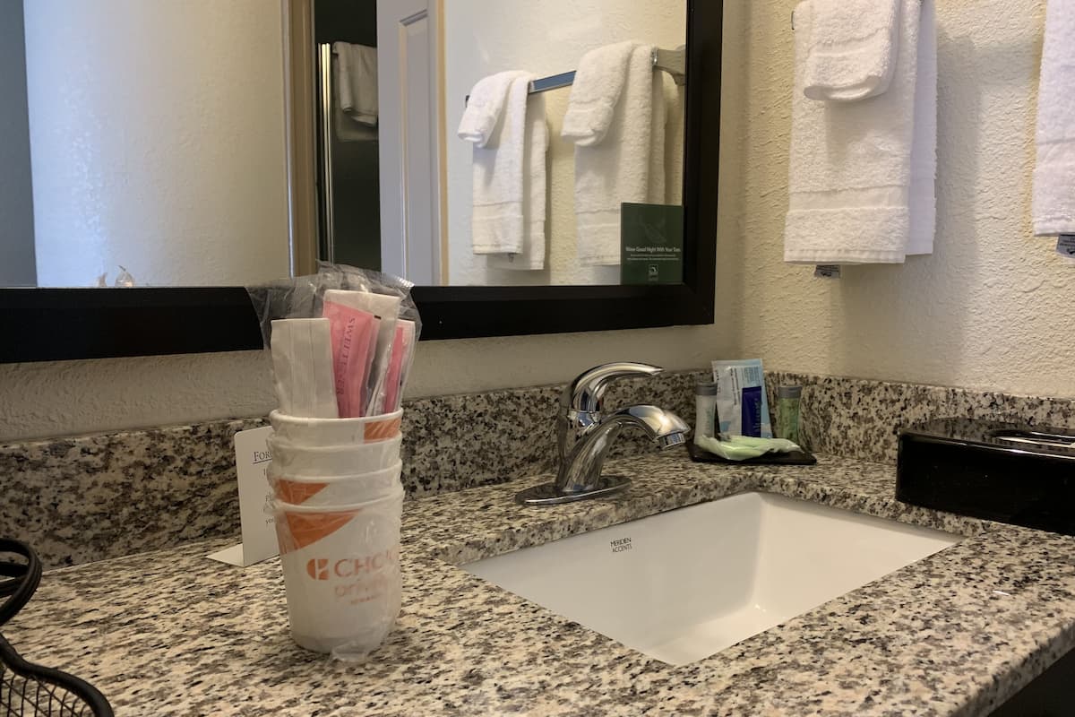 double room, 2 double beds, non smoking | desk, laptop workspace, iron/ironing board, free wifi