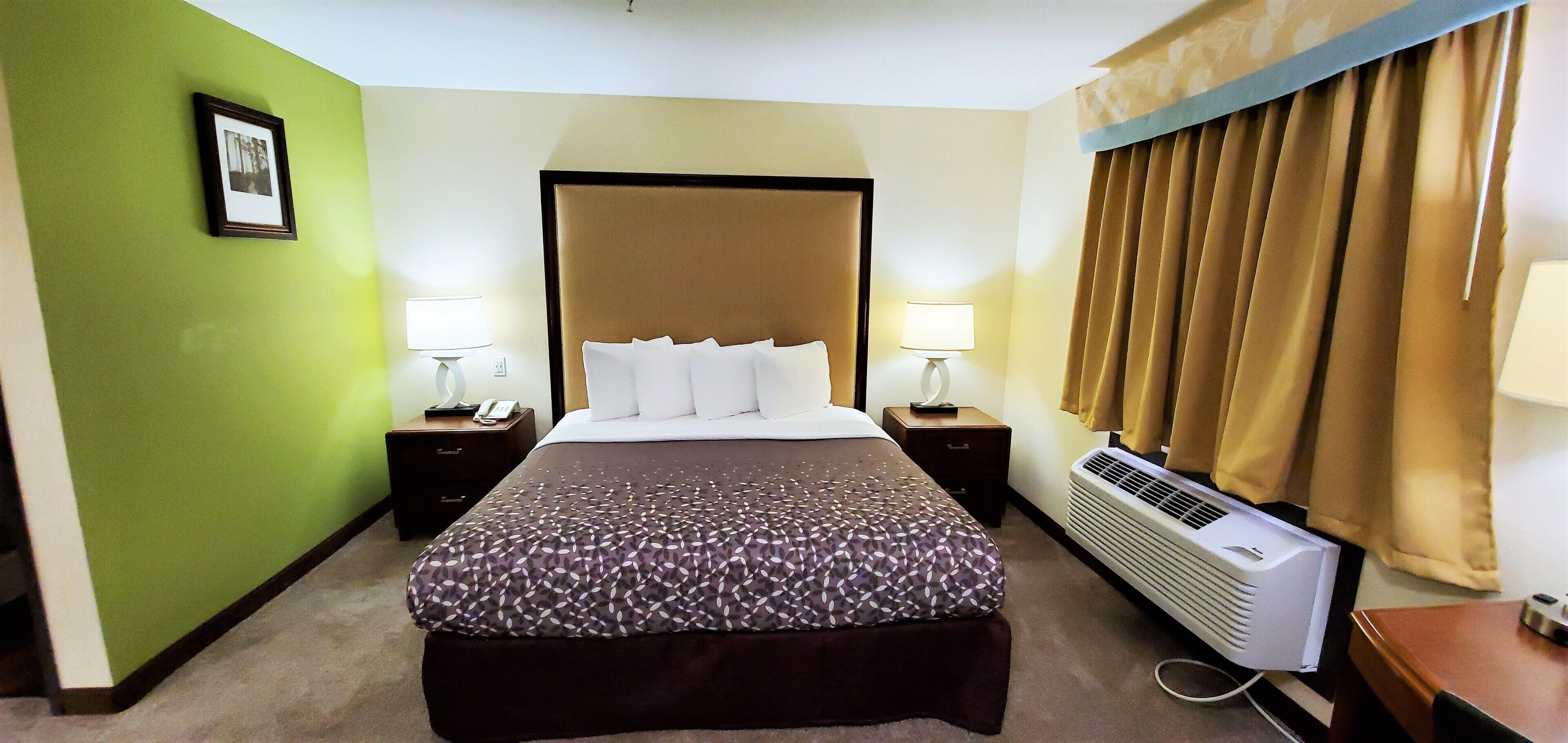 suite, 1 king bed with sofa bed, non smoking | individually decorated, individually furnished, desk, blackout curtains