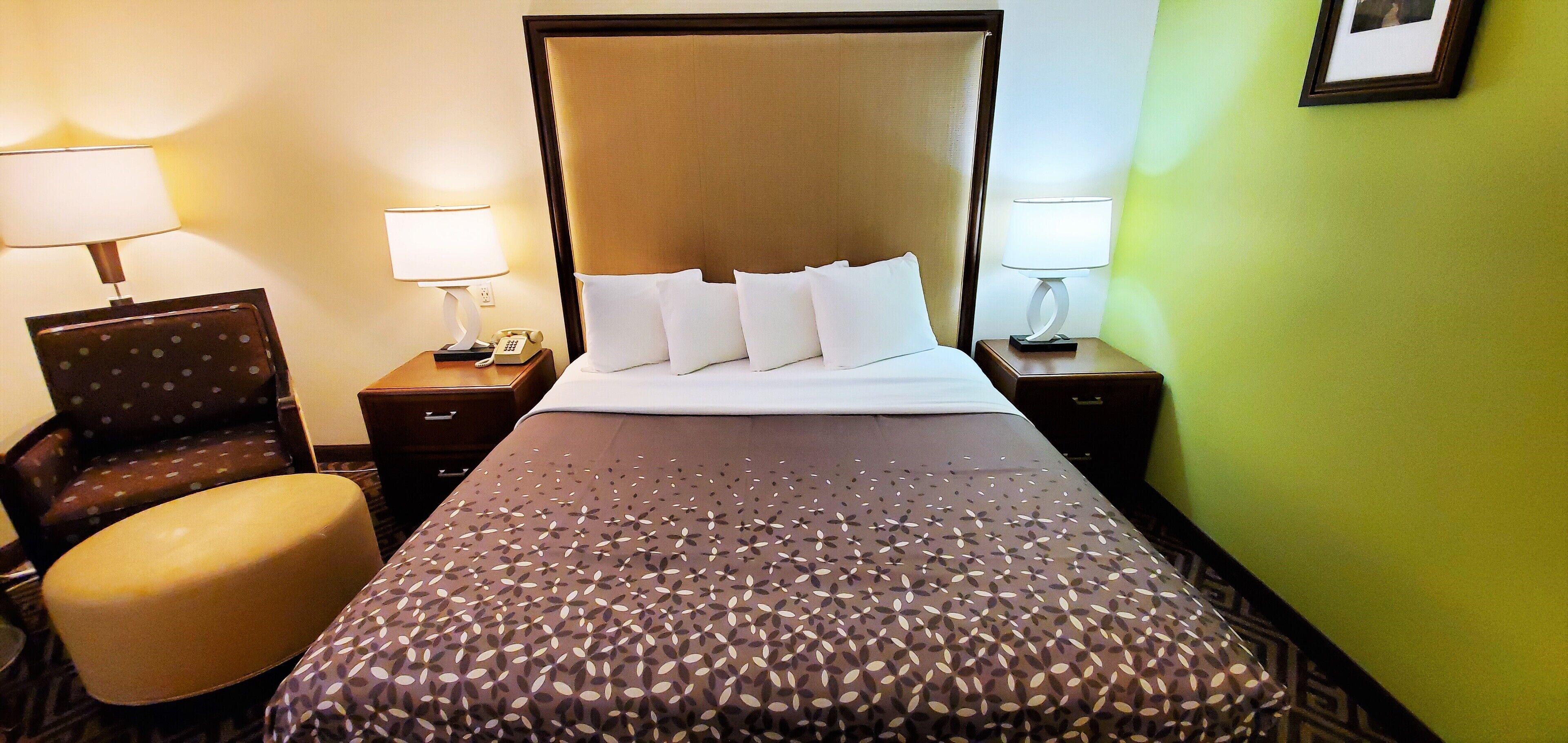 room, 1 king bed, accessible, non smoking | individually decorated, individually furnished, desk, blackout curtains