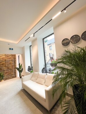 Desk, laptop workspace, iron/ironing board, free WiFi
