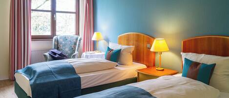 Minibar, in-room safe, desk, blackout curtains