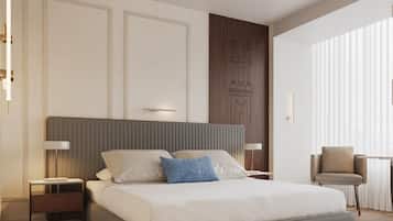 Minibar, in-room safe, desk, soundproofing