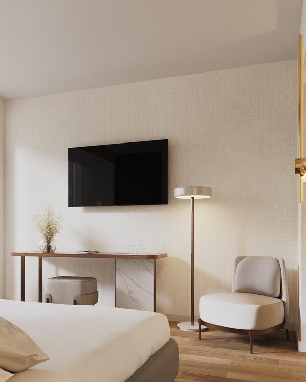 Minibar, in-room safe, desk, soundproofing