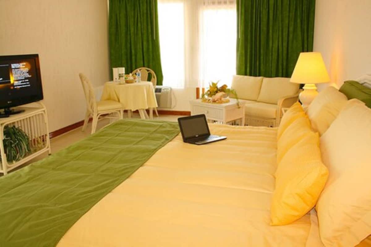 Tempur-Pedic beds, iron/ironing board, free WiFi