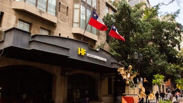 Fassade der Unterkunft