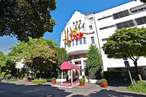Fassade der Unterkunft