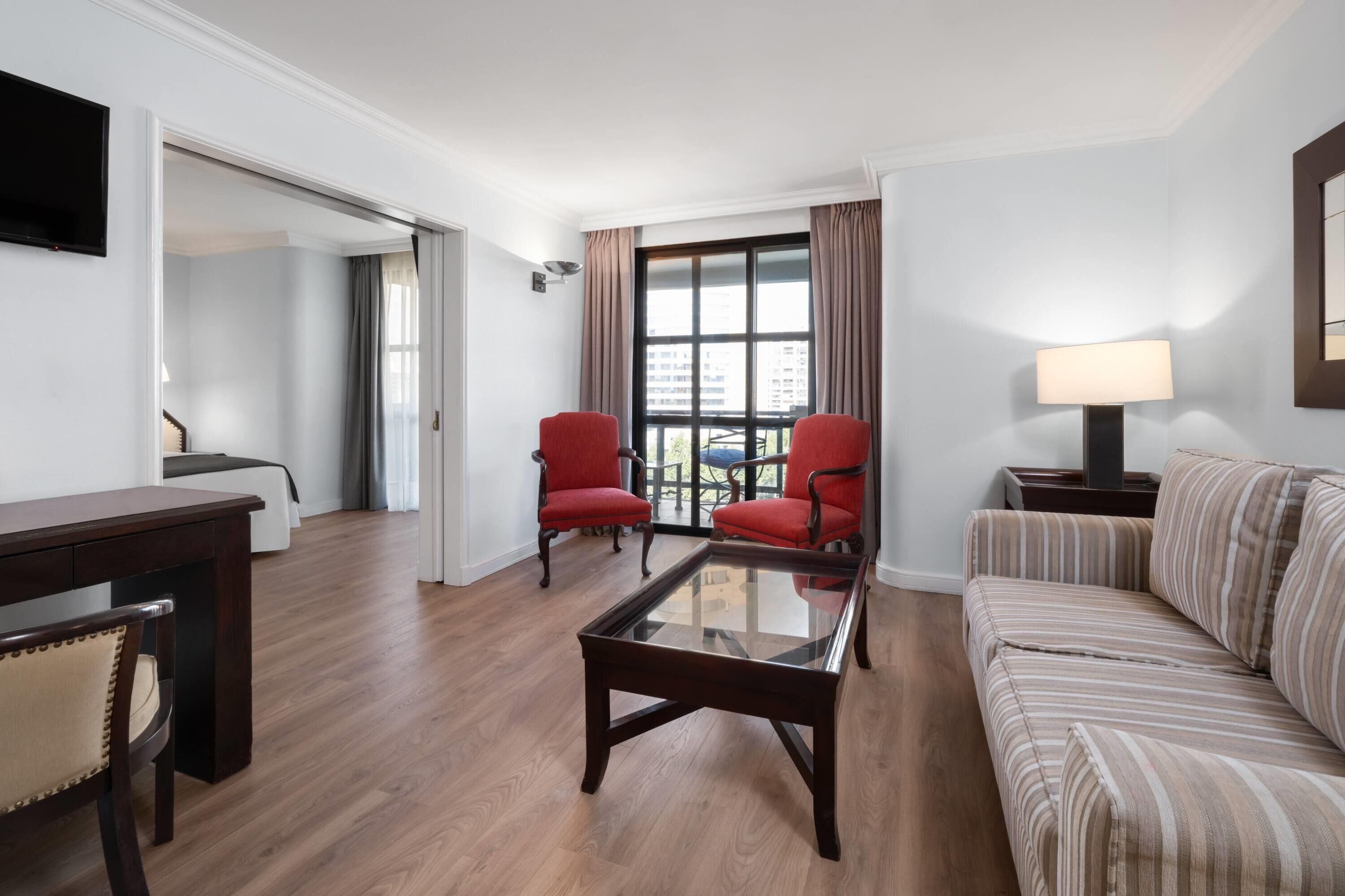 suite, 1 king bed, non smoking | premium bedding, down duvets, in-room safe, individually decorated