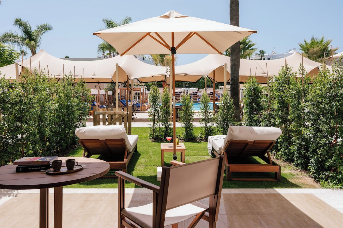 Extra ME+ Junior Suite with Garden and Oasis access | 1 bedroom, premium bedding, minibar, in-room safe