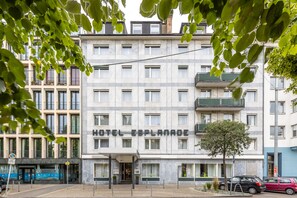 Fassade der Unterkunft