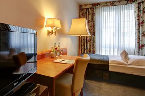 Premium bedding, in-room safe, soundproofing, iron/ironing board