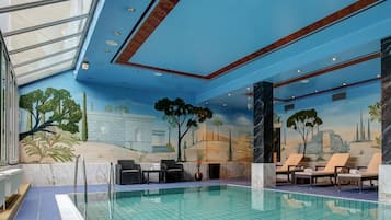 Indoor pool, outdoor pool
