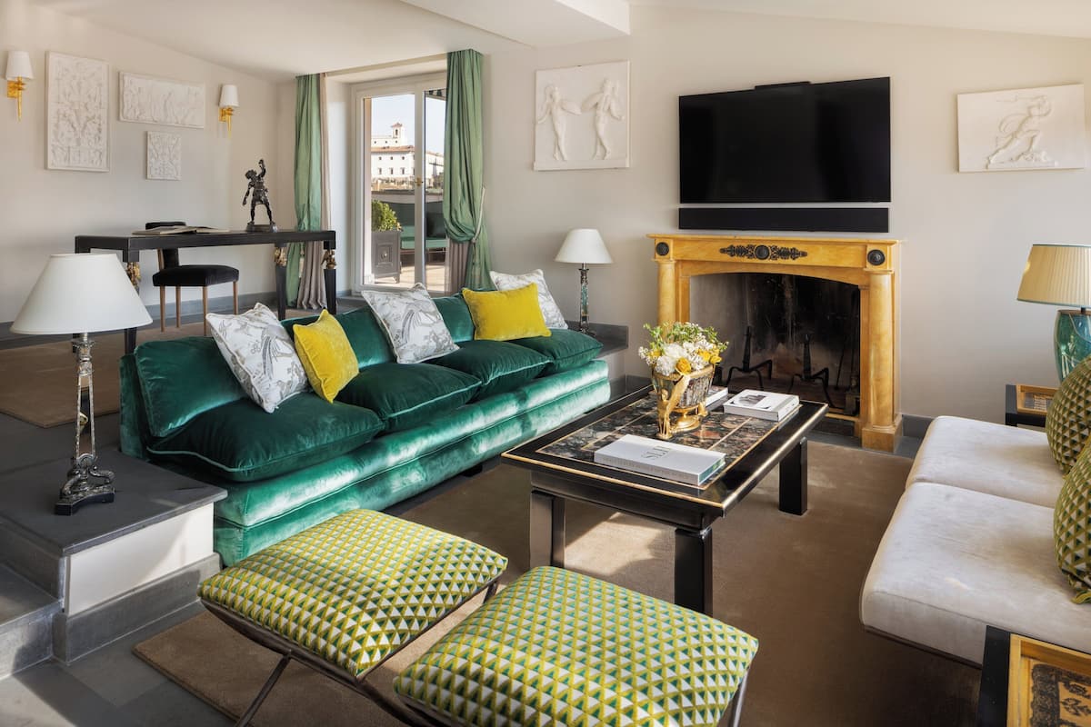 Penthouse Suite | 1 bedroom, premium bedding, minibar, in-room safe