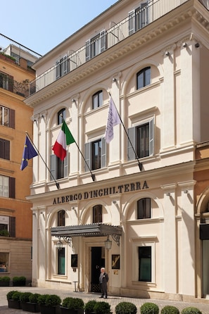 Façade de l’hébergement