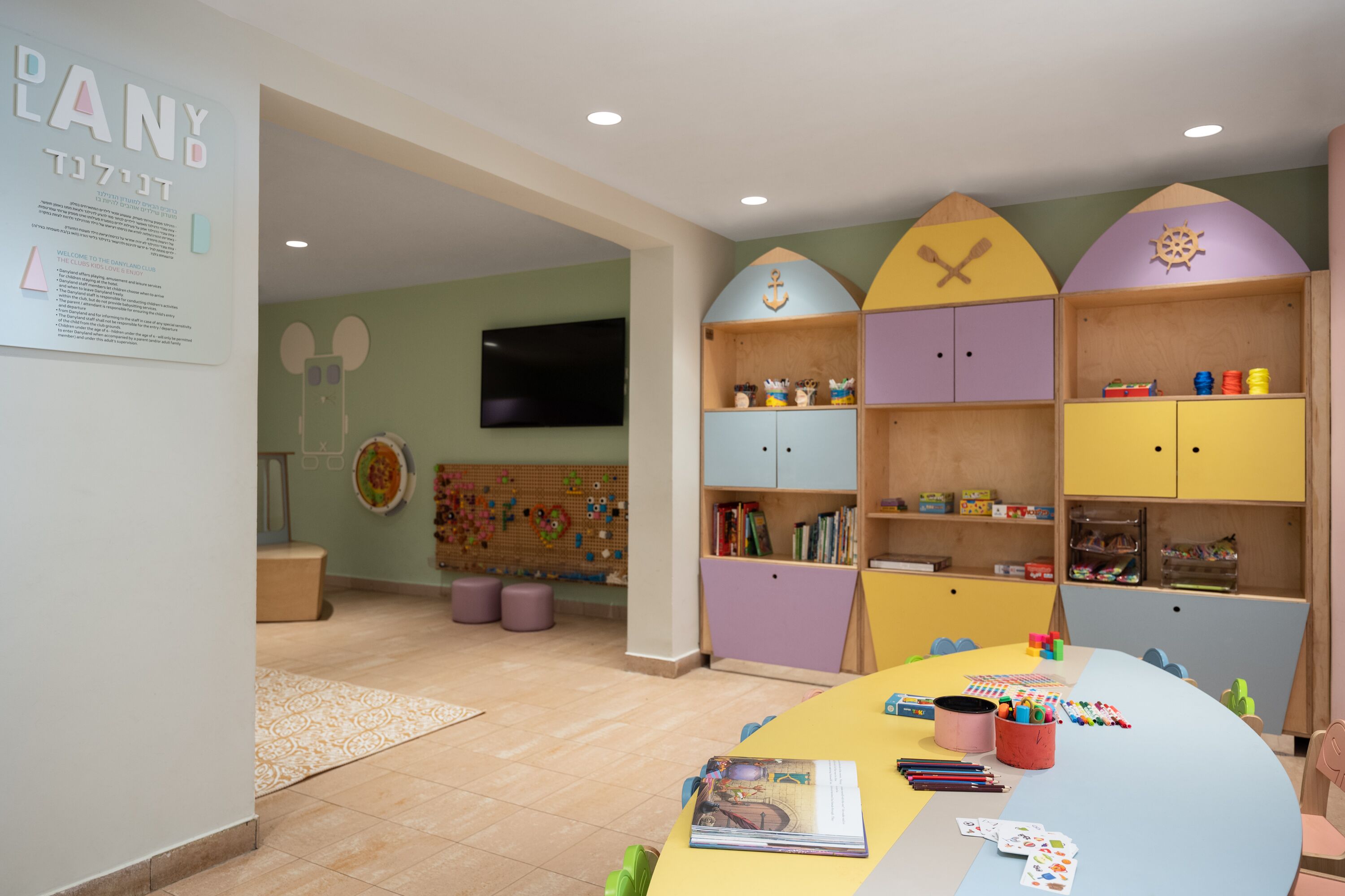 children’s play area – indoor