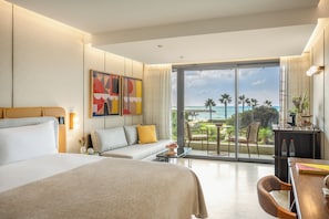 Chalet, Terrace | Minibar, in-room safe, desk, blackout curtains - Dan Accadia Hotel (Herzliya)