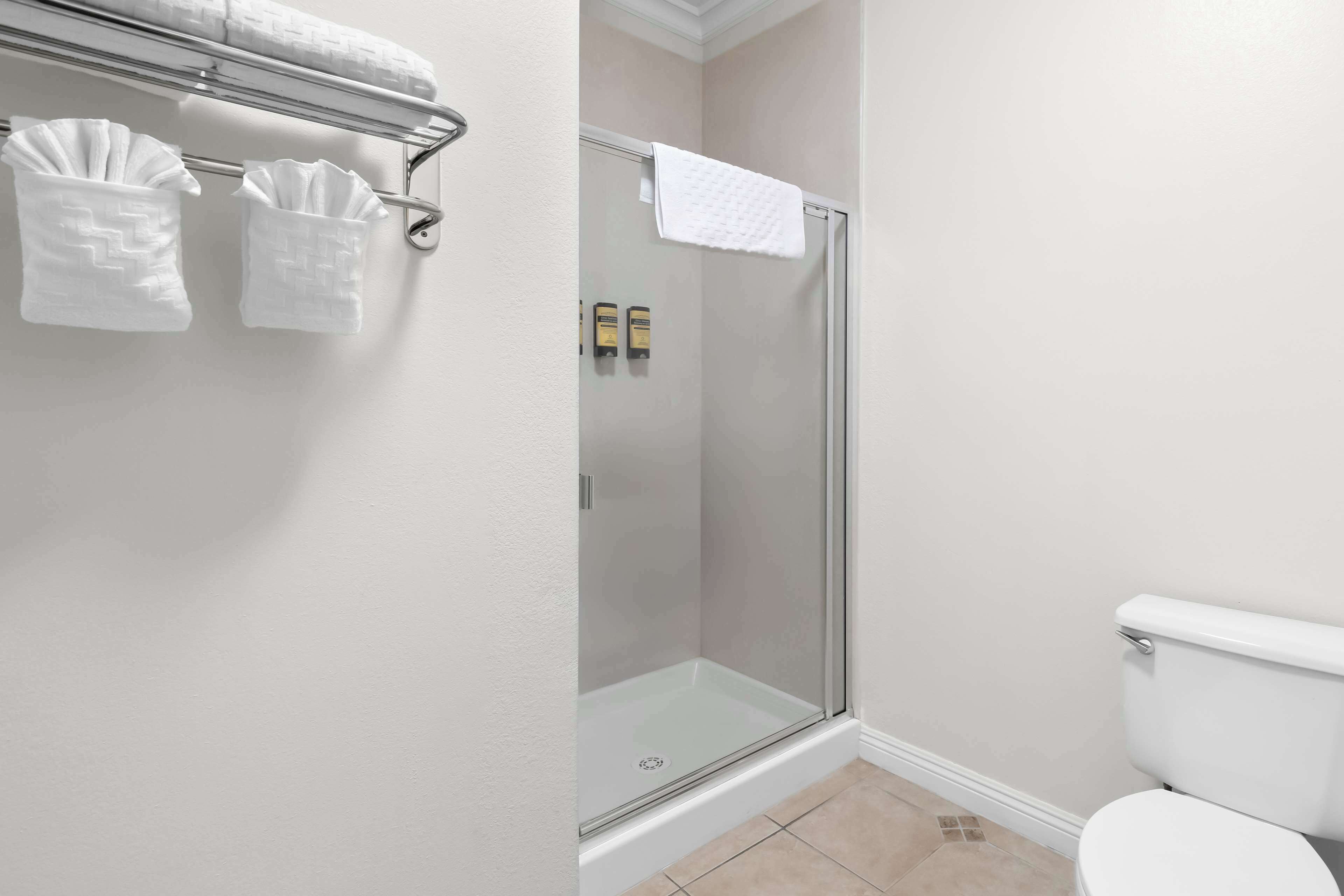 suite, multiple beds, non smoking, balcony (with sofabed) | bathroom | combined shower/bathtub, deep-soaking bathtub, free toiletries