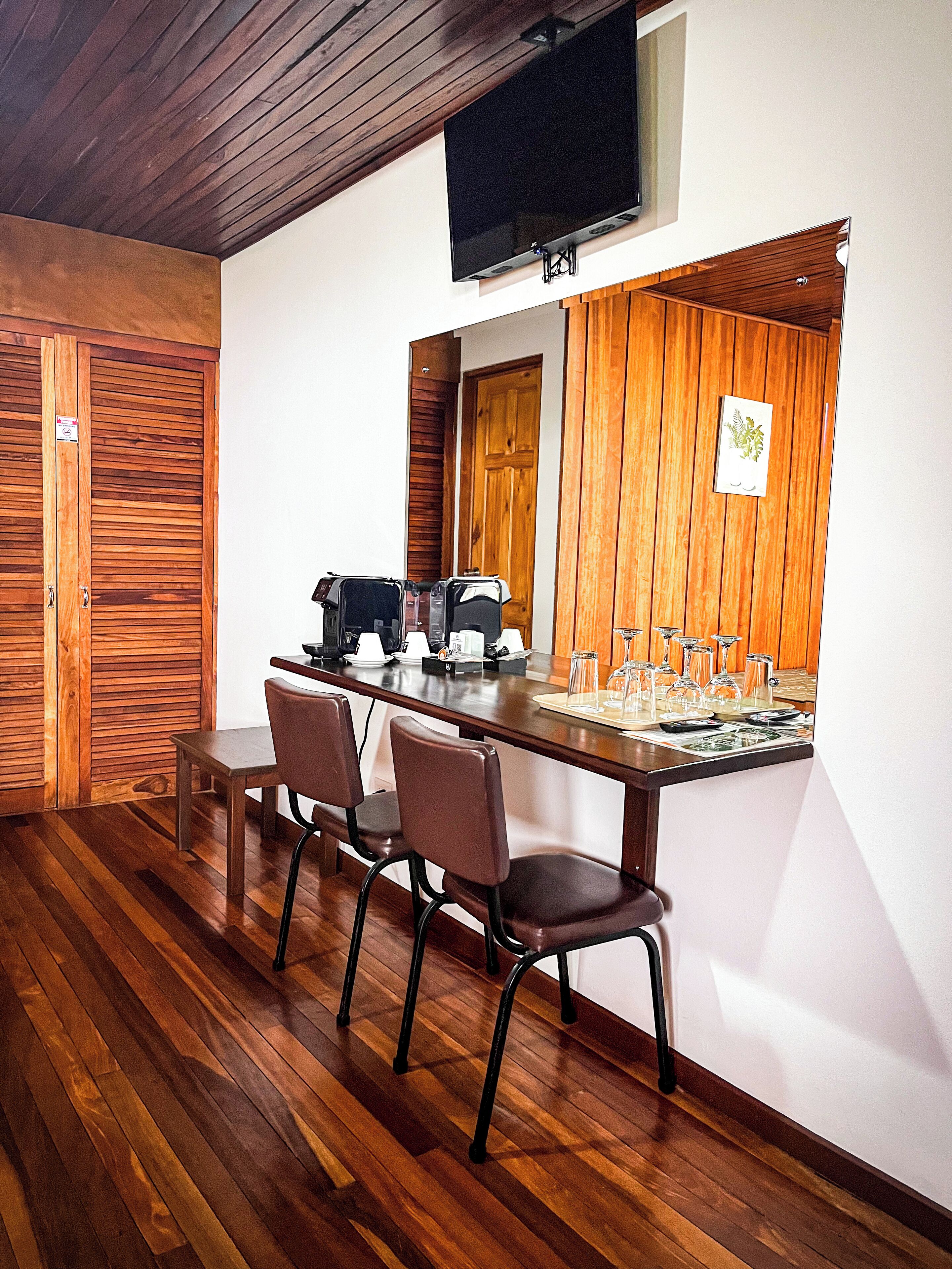 standard double room, garden view | in-room safe, desk, cots/infant beds, free rollaway beds