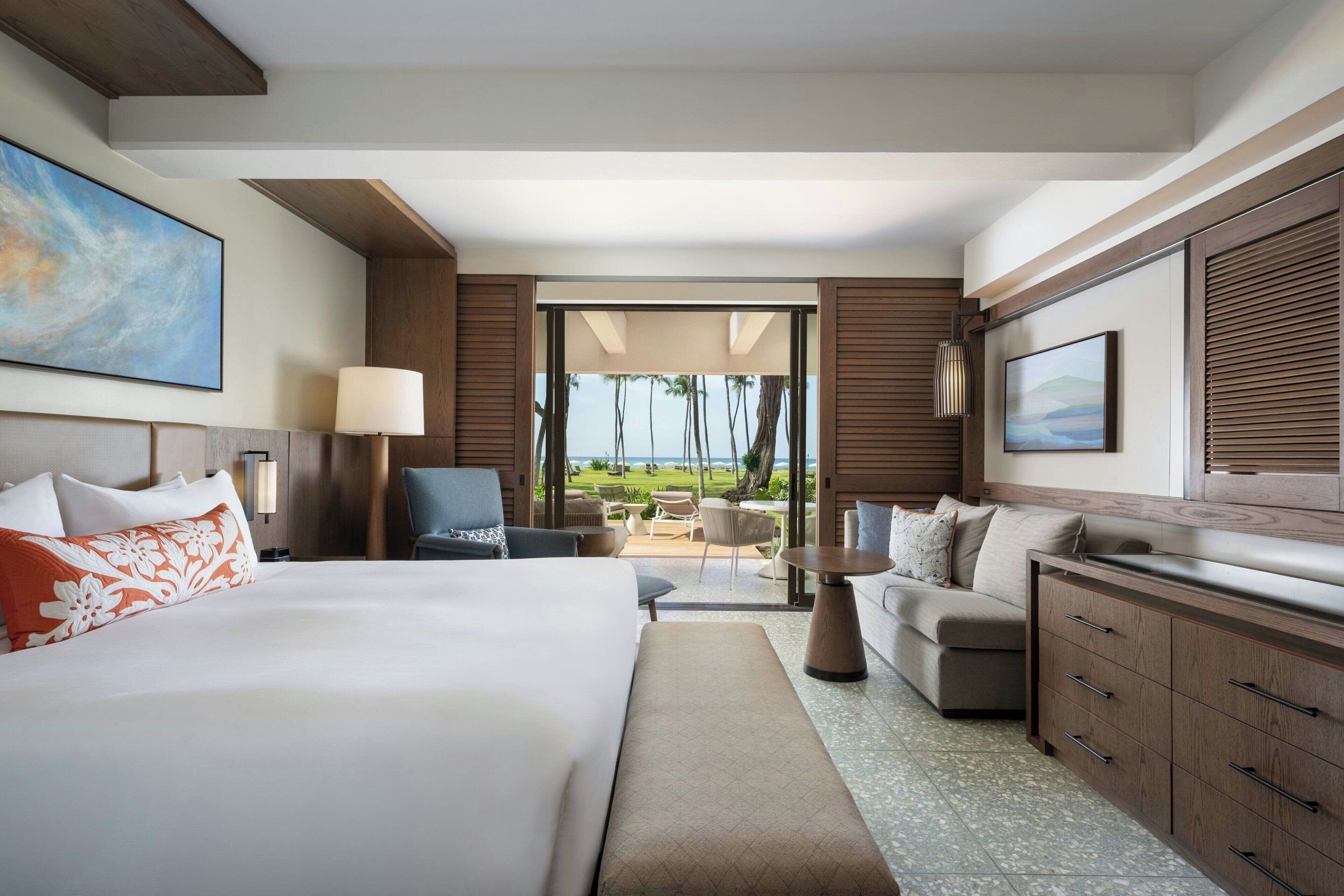 Room, 1 King Bed, Smoking | Beach | On the beach, sun-loungers, beach umbrellas, beach towels