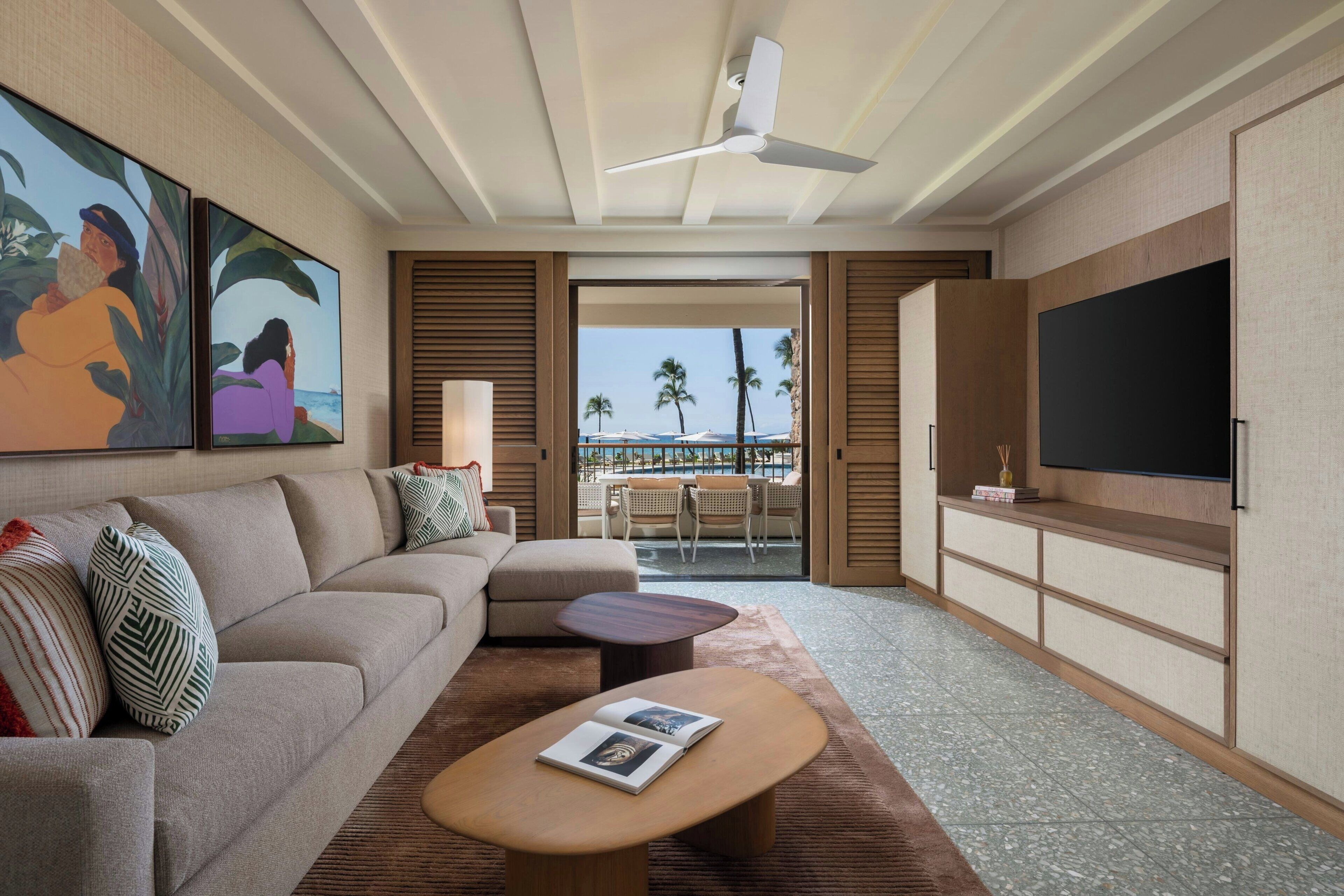 Suite, 1 Bedroom | Beach | On the beach, sun-loungers, beach umbrellas, beach towels