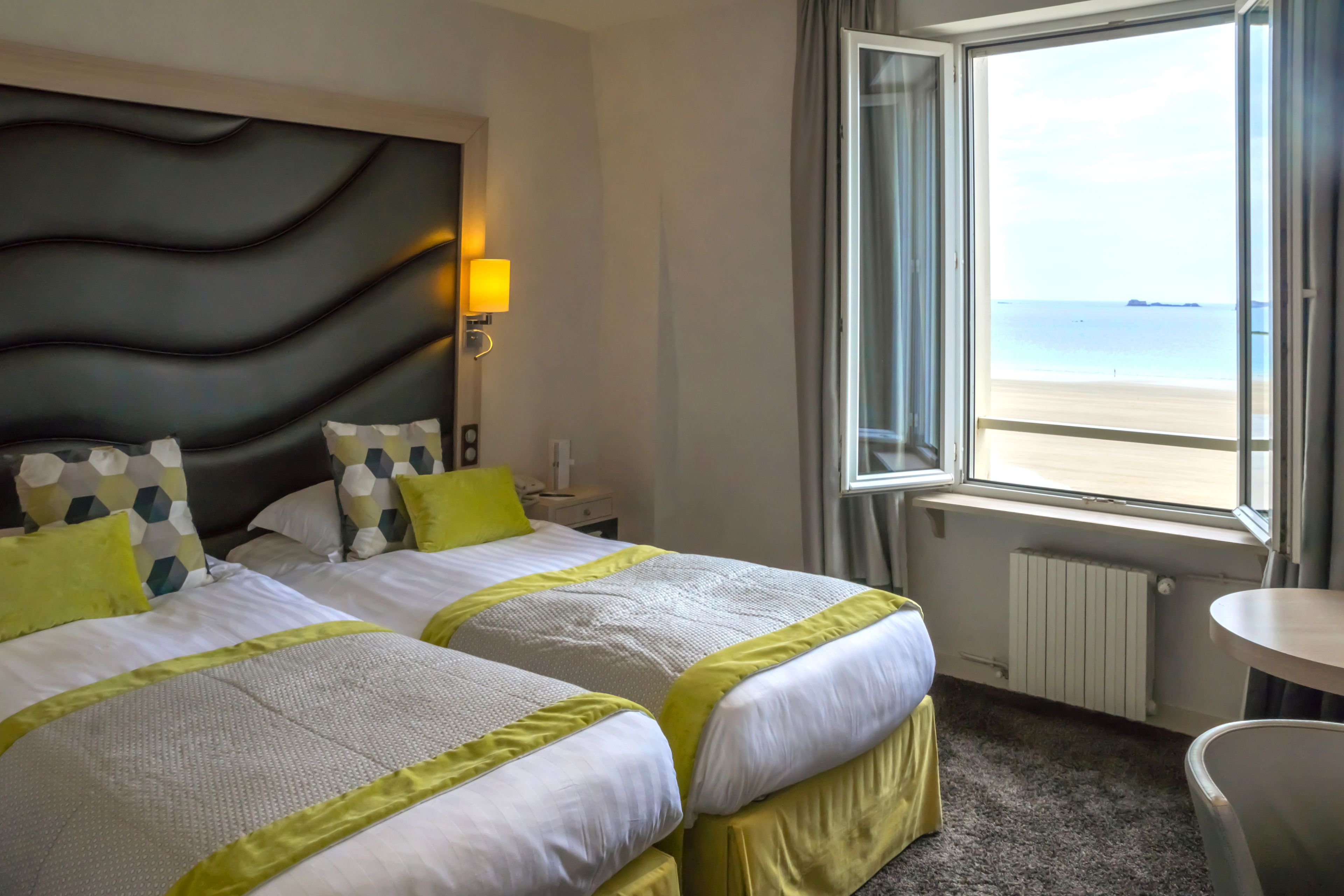 Habitación doble, vistas al mar