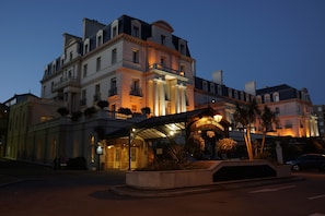 Front of property – evening/night