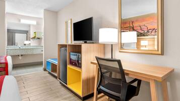 Room, 2 Queen Beds, Non Smoking | In-room safe, desk, iron/ironing board, free cribs/infant beds