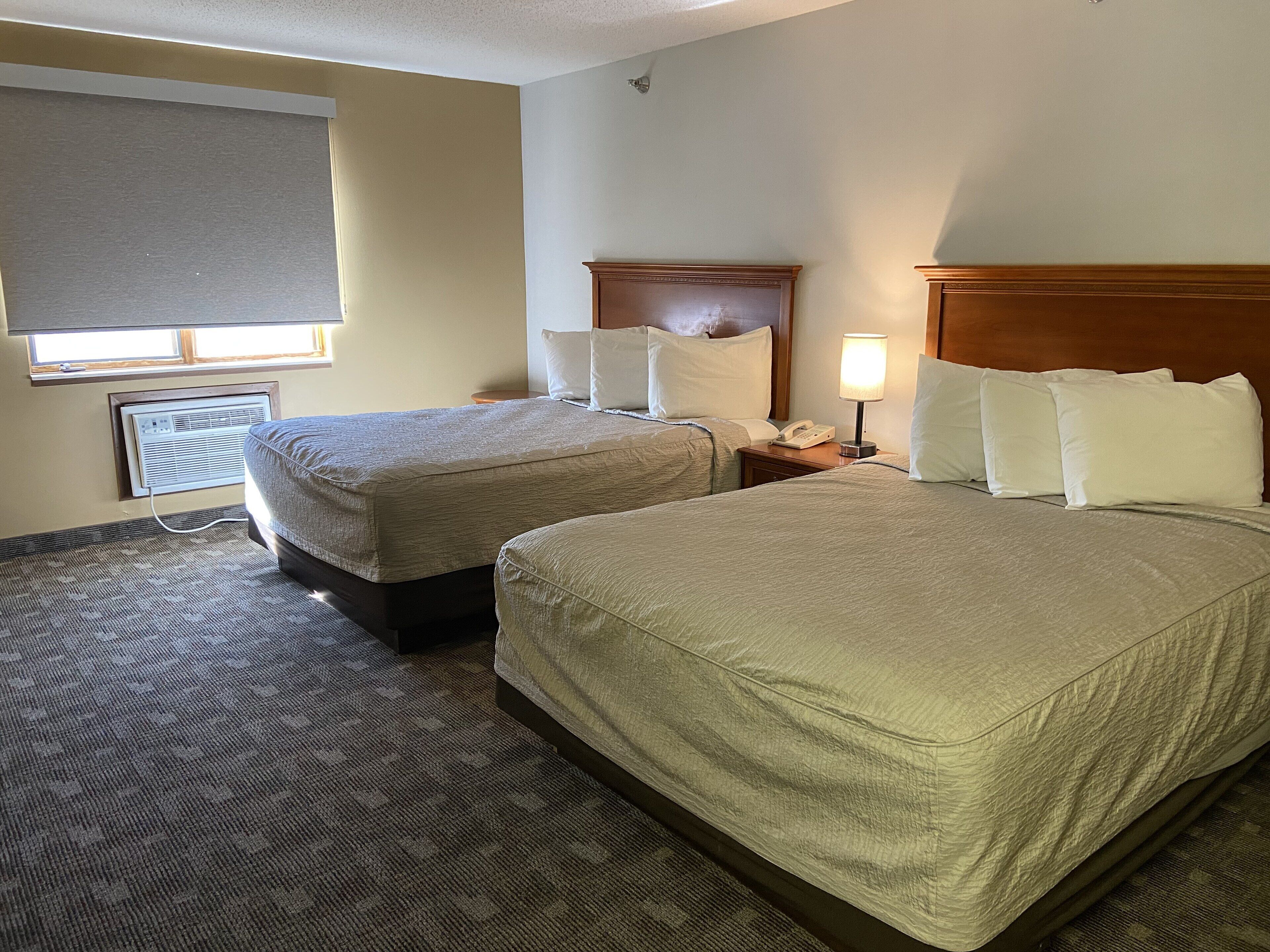 room, 2 queen beds, accessible, non smoking (roll-in shower) | premium bedding, iron/ironing board, free wifi, bed sheets