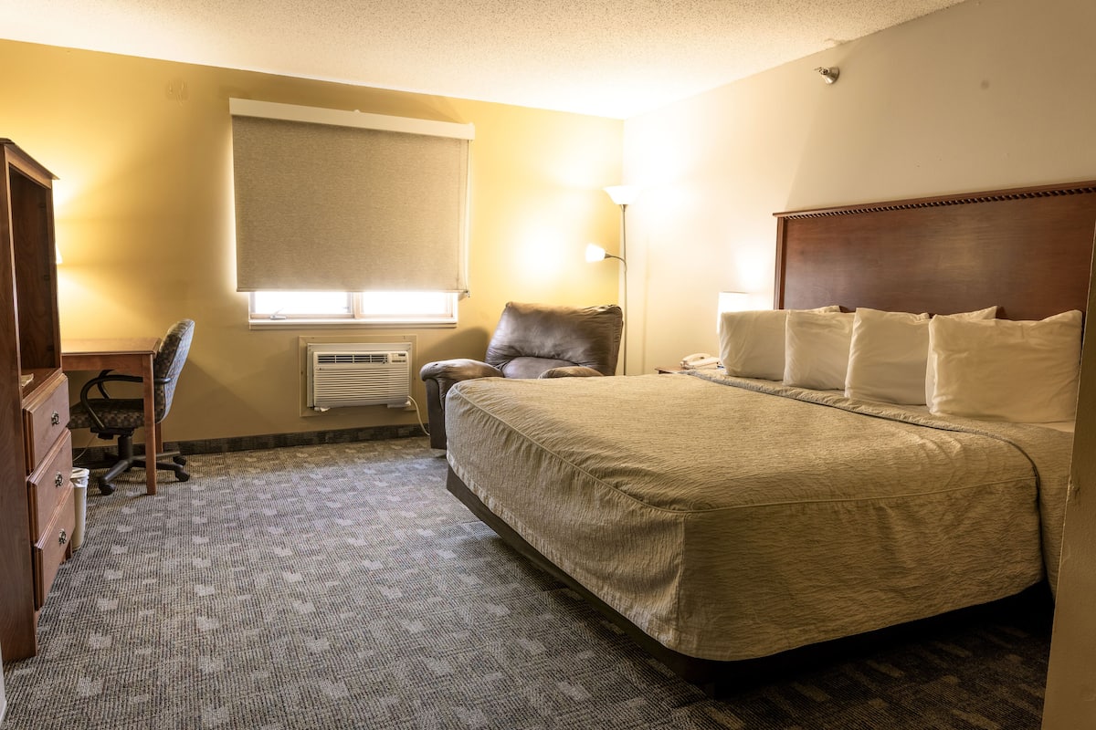 premium bedding, iron/ironing board, free wifi, bed sheets