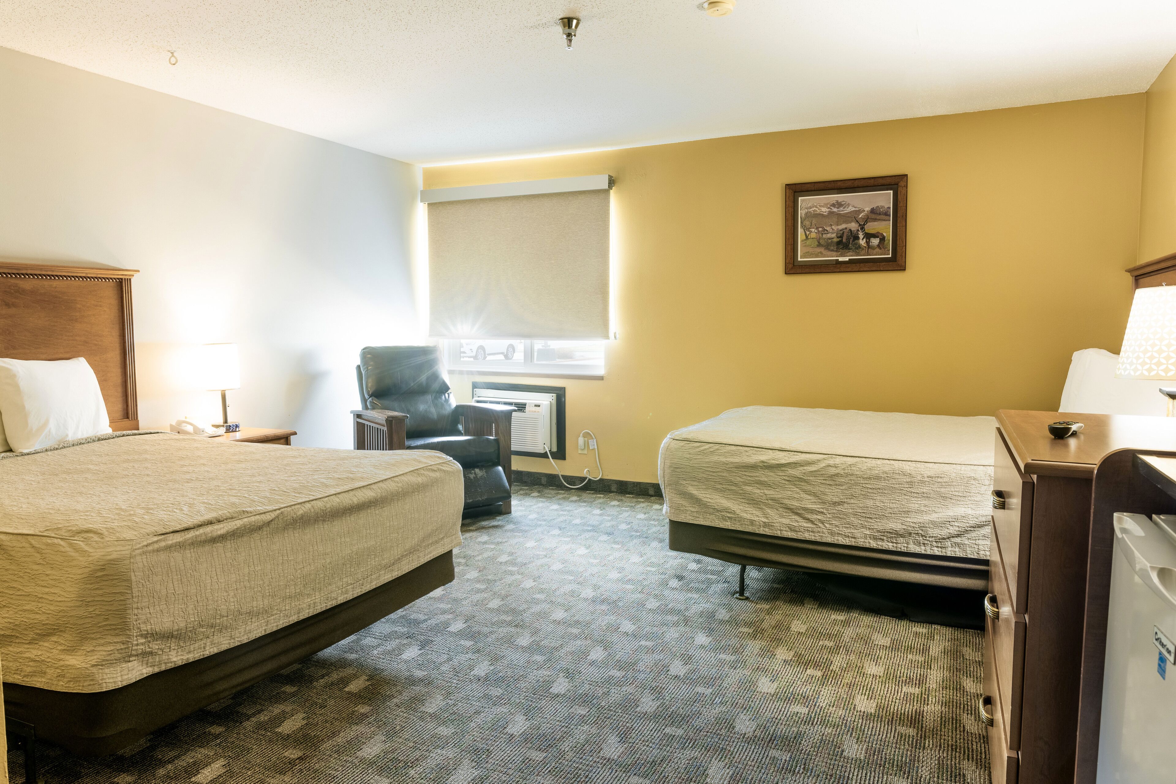 double room, 2 queen beds, accessible | premium bedding, iron/ironing board, free wifi, bed sheets