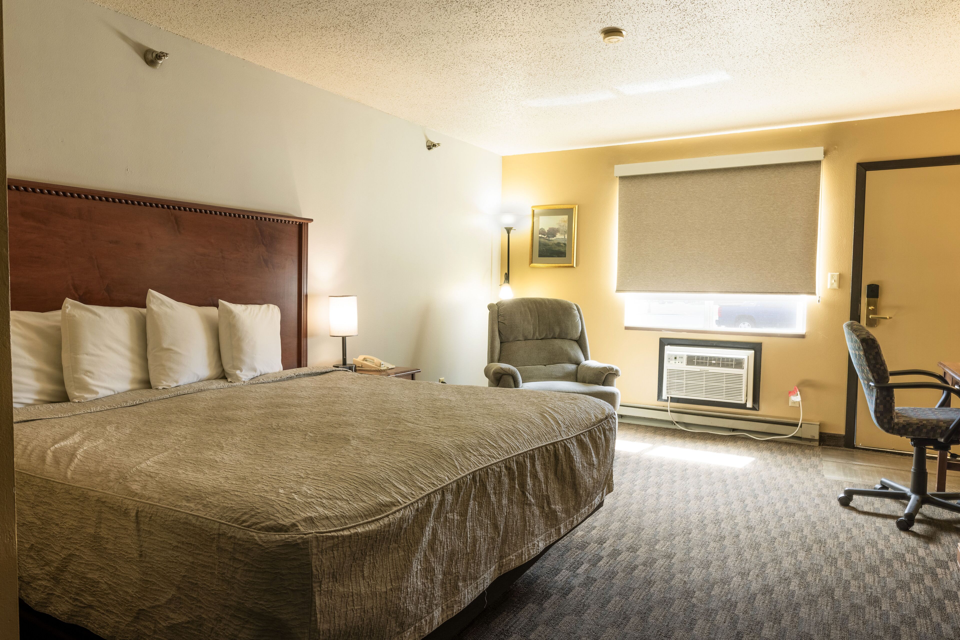 premium bedding, iron/ironing board, free wifi, bed sheets