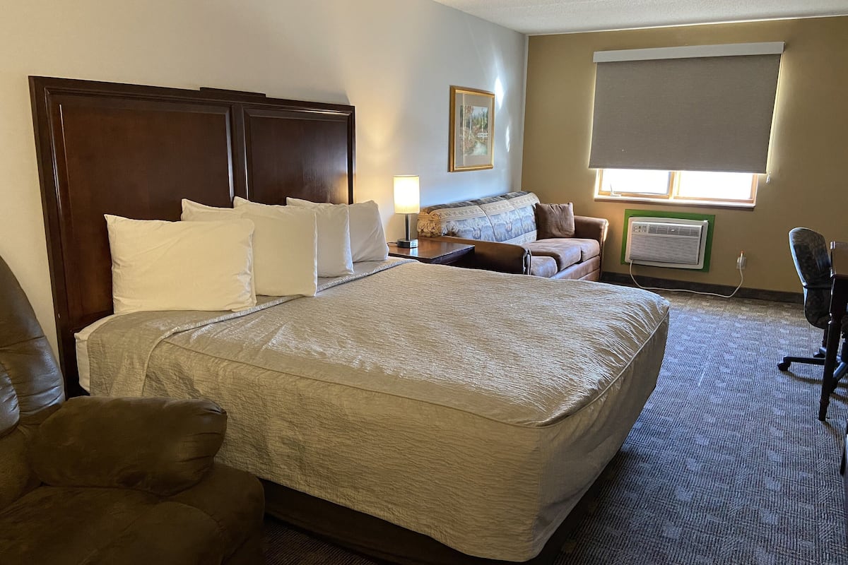 room, 1 king bed, non smoking | premium bedding, iron/ironing board, free wifi, bed sheets