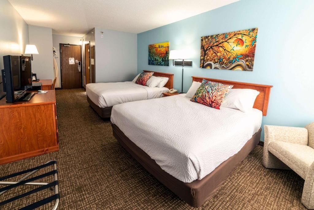 Caja de seguridad en la habitación y escritorio 