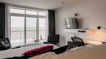 Literie de qualité supérieure, bureau, chambres insonorisées