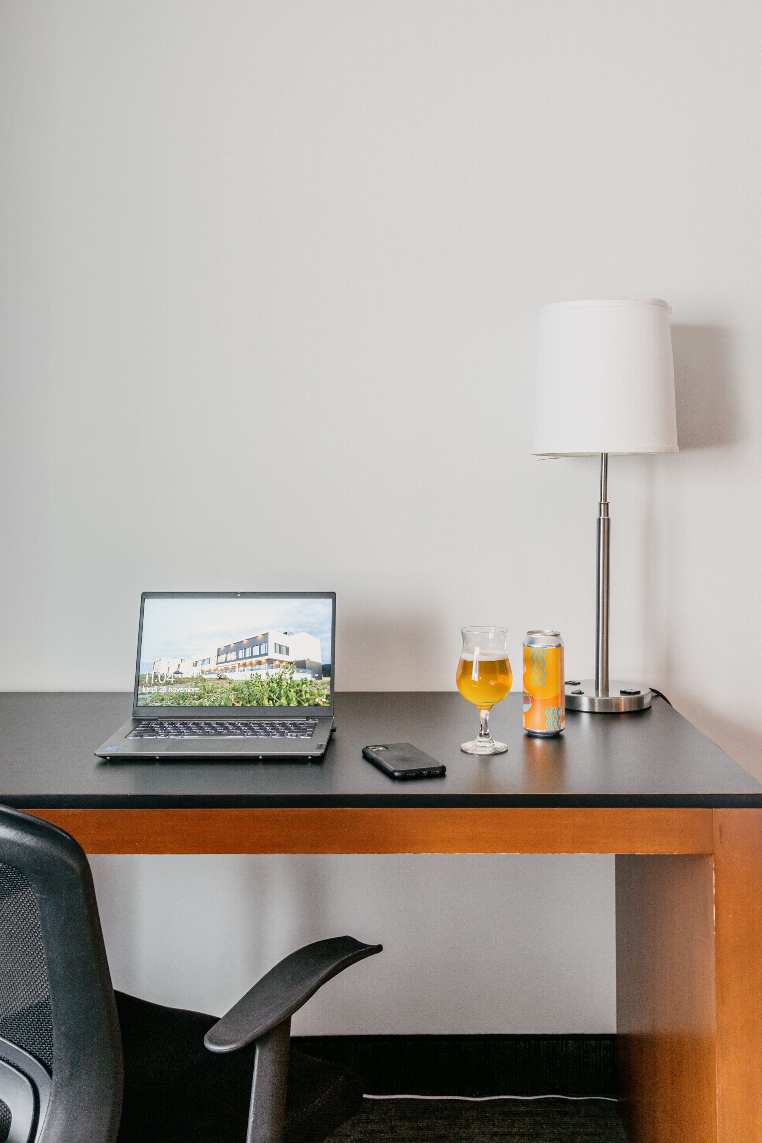 premium bedding, desk, soundproofing, iron/ironing board