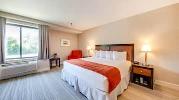 Premium bedding, pillow-top beds, in-room safe, blackout curtains