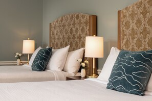 Premium bedding, pillow-top beds, individually decorated