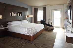 套房, 1 间卧室 | 高档床上用品、加厚床垫、迷你吧、客房内保险箱