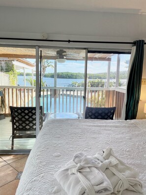 Cottage, Hot Tub, Bay View (SouthWest Room) | Individually decorated, individually furnished, laptop workspace