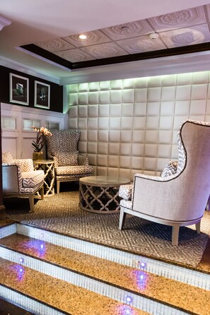 Sala de estar en el lobby