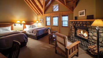 Chambre « Premier », 2 grands lits (Premier) | Rideaux occultants, fer et planche à repasser, Wi-Fi gratuit