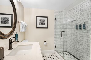 Suite, 1 Bedroom, Kitchen | Bathroom shower